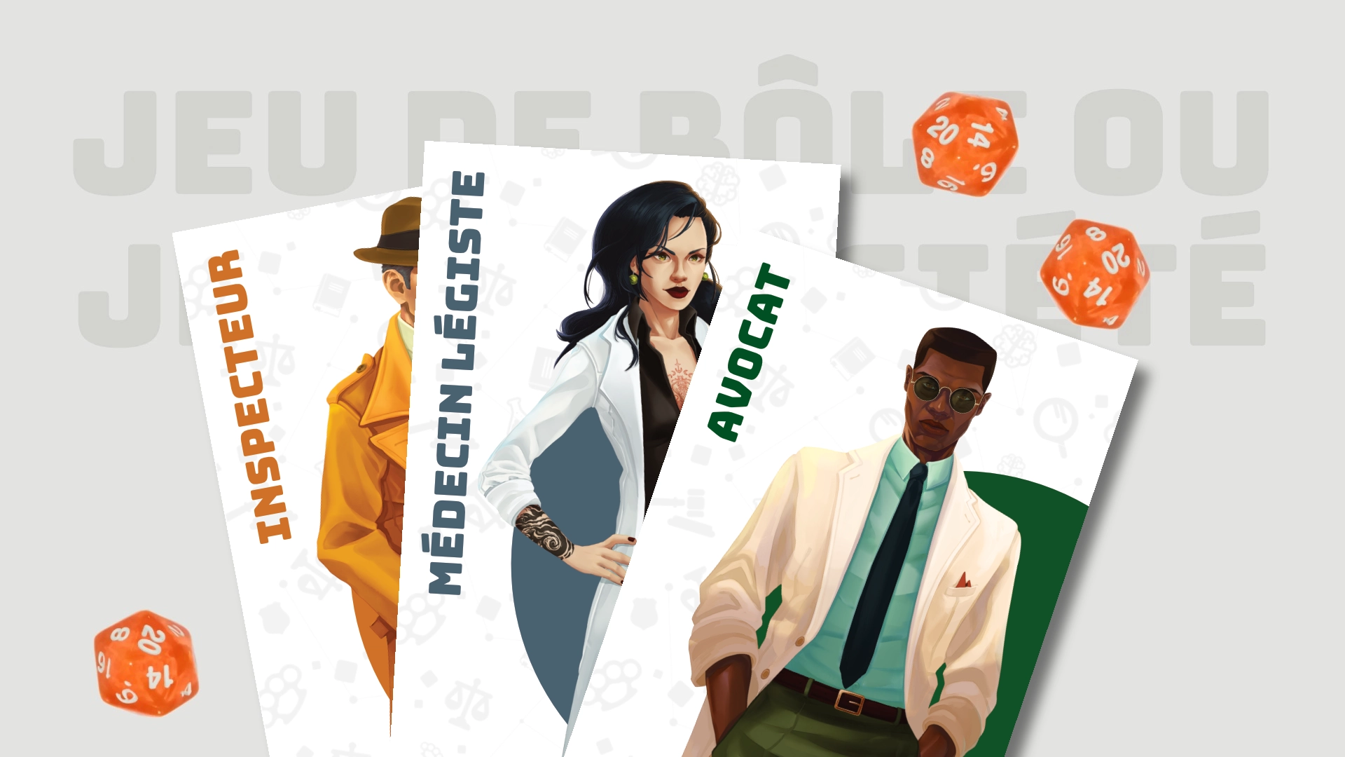 Carte de jeux Maître Enquêteur